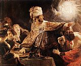 Belshazzar's Feast by Rembrandt